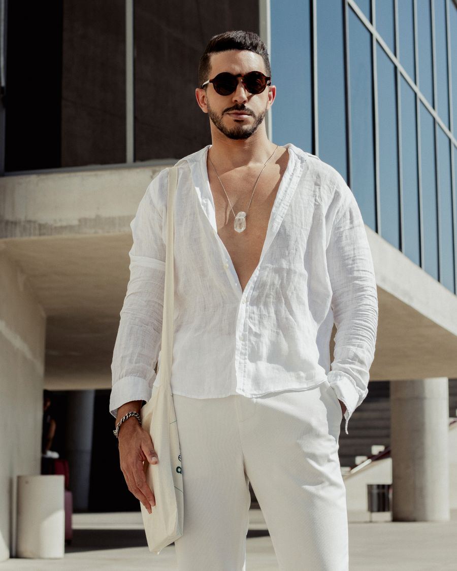 Linen and cotton for the warm months